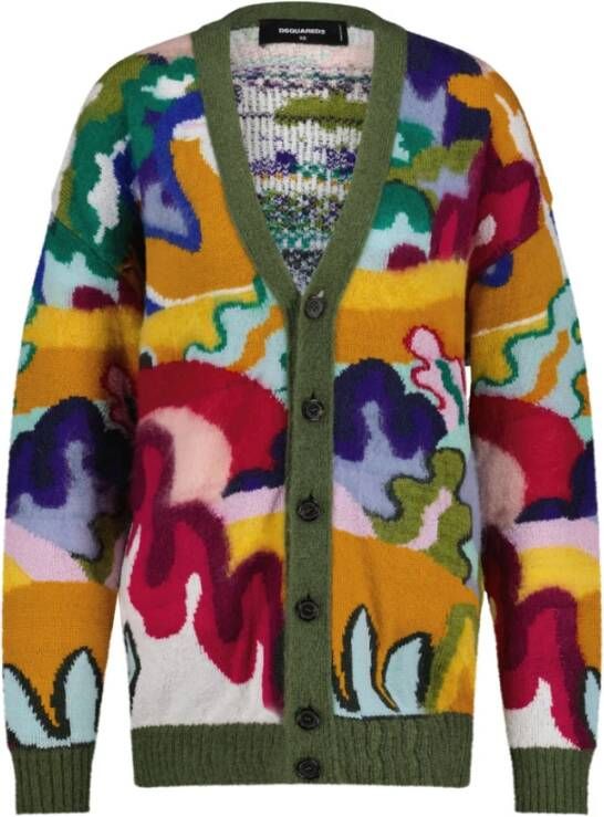 Dsquared2 Gilets Groen Heren