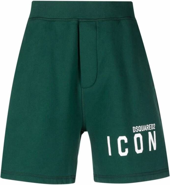 Dsquared2 Korte Broeken Groen Heren