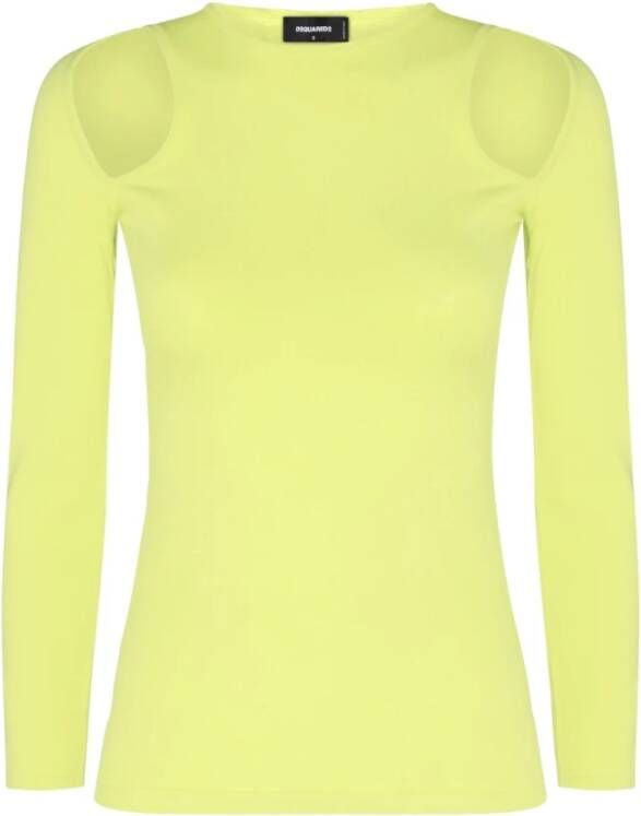 Dsquared2 T shirts Groen Dames