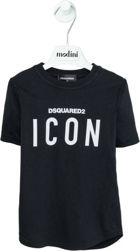 Dsquared2 T shirts Zwart Heren