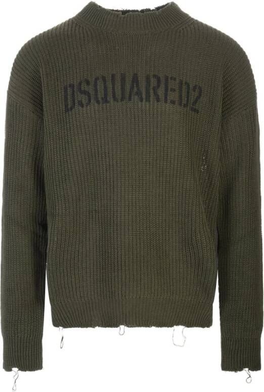 Dsquared2 Truien & Vesten Groen Heren
