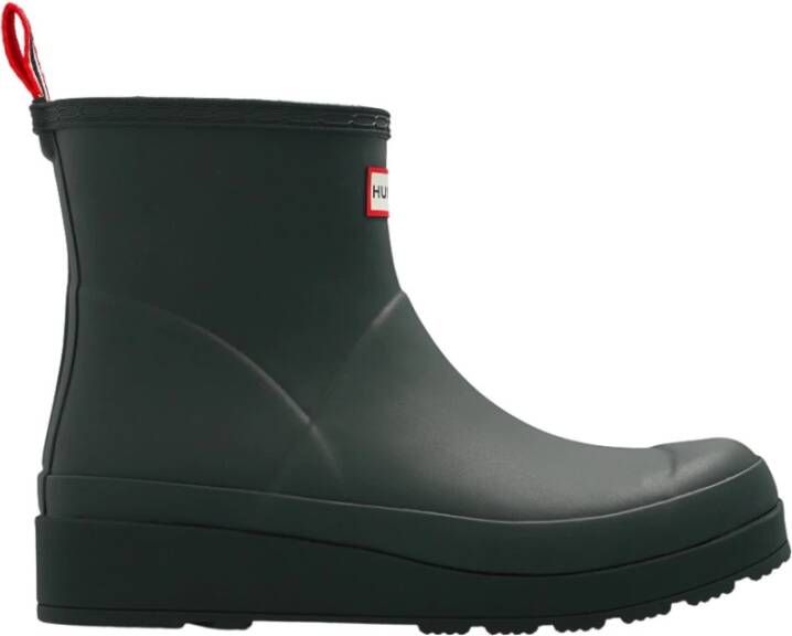 Hunter Rain boots Play Tall , Groen, Dames