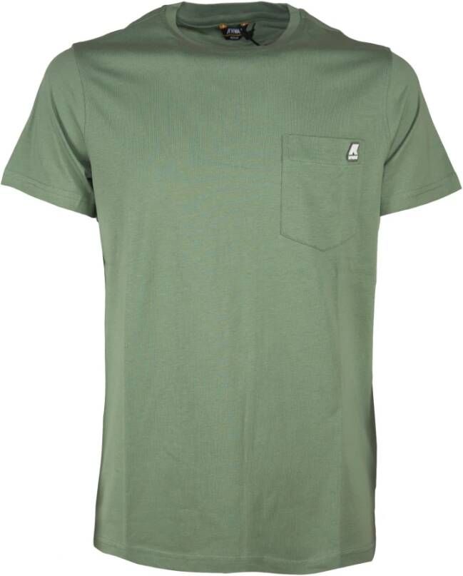 K-way K Way Shirts Groen Heren