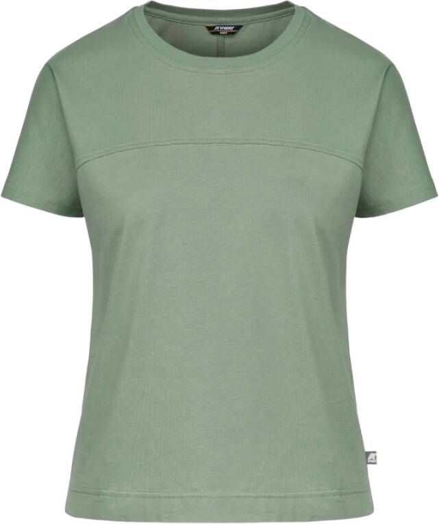 K-way K Way T shirts Groen Dames