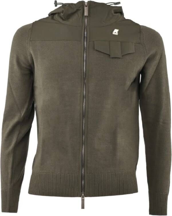 K-way K Way Truien & Vesten Grijs Heren