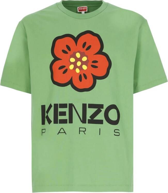 Kenzo T shirts and Polos , Groen, Heren