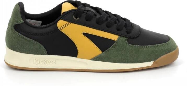 Kickers Kick Krack Sneakers , Groen, Heren