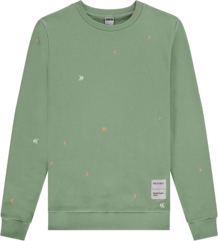 Kultivate Sweat Kltv SW Archer , Groen, Heren