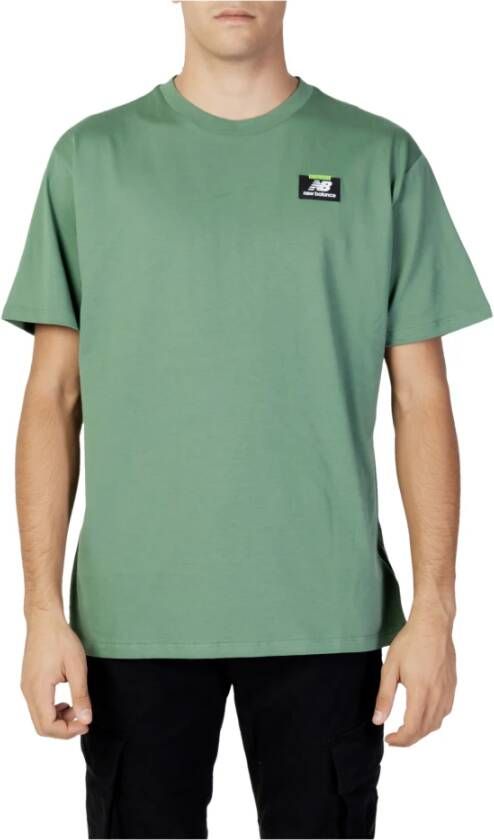 New Balance T shirts , Groen, Heren