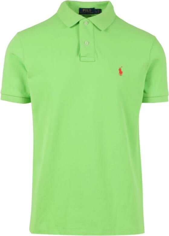 Ralph Lauren Slim fit polo van piqué katoen met logo