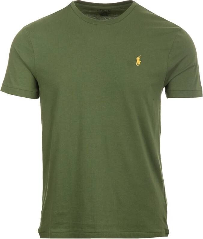 Polo Ralph Lauren T shirts en Polos Green , Groen, Heren