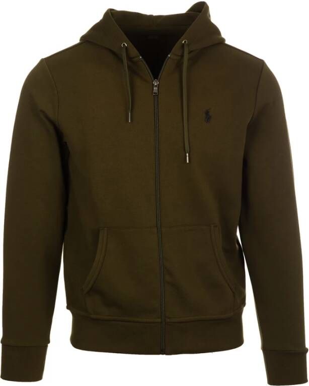 Polo Ralph Lauren Zipped Long Sleeved Hoodie , Groen, Heren
