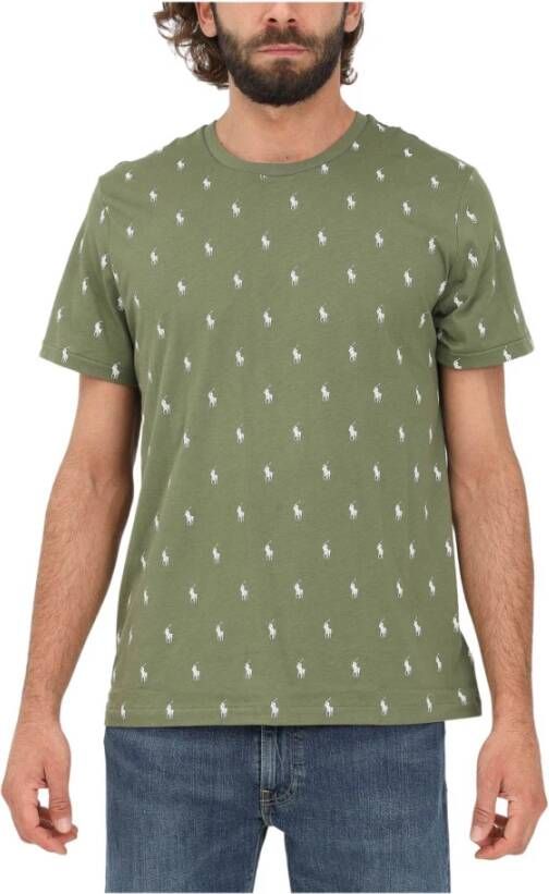 Ralph Lauren Shirts Groen Heren