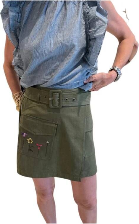 Scotch & Soda Korte rokken Groen Dames