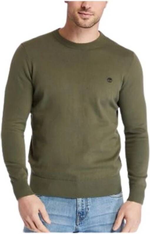 Timberland Ronde hals gekweek , Groen, Heren