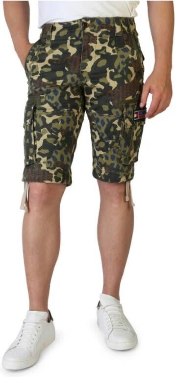 Tommy Hilfiger Korte Broeken Groen Heren