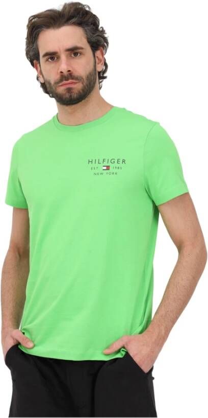 Tommy Hilfiger Shirt met ronde hals BRAND LOVE SMALL LOGO TEE