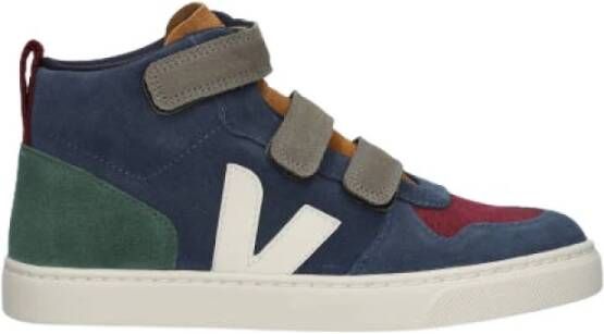 Veja Kleuterschoenen Multicolor Small V 10 MID , Blauw, Unisex
