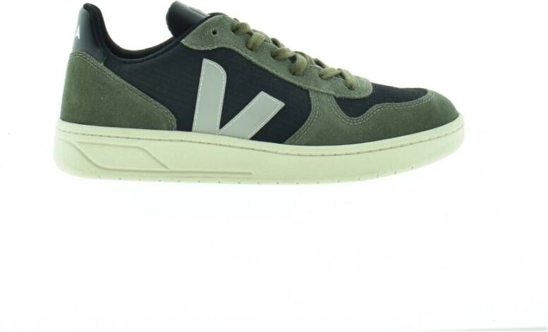 Veja V 10 Ripstop Oxford Sneakers , Groen, Dames