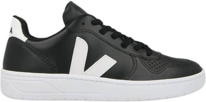 Veja V-10 sneakers in leather with logo