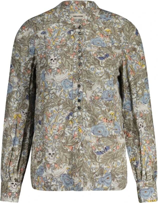 Zadig & Voltaire Longsleeve shirts Groen Dames