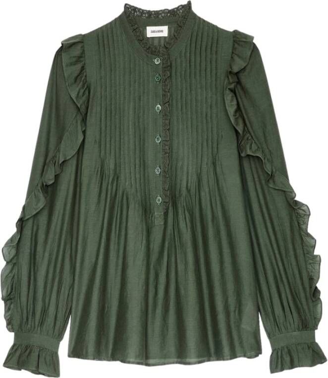 Zadig & Voltaire Blouses Groen Dames