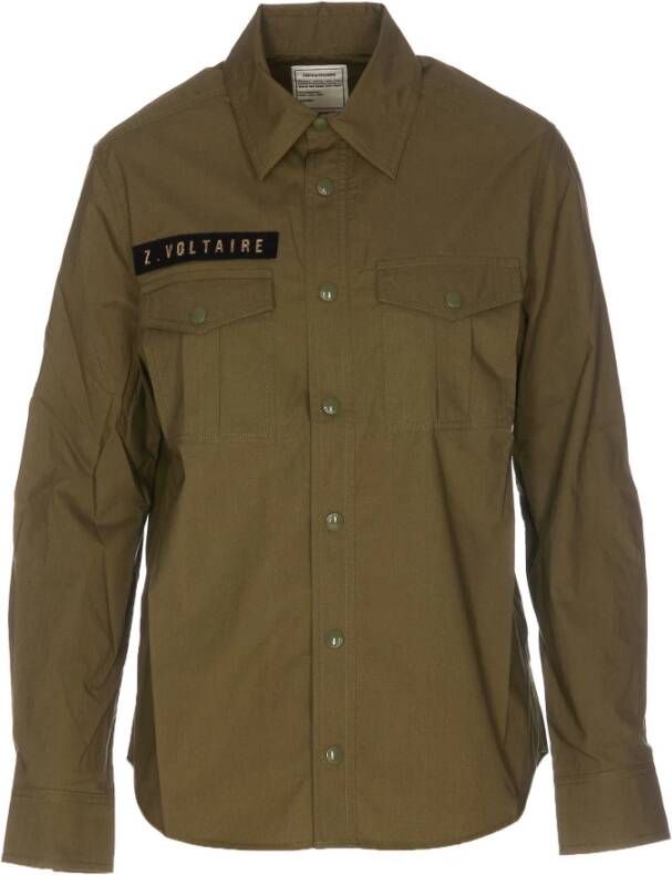 Zadig & Voltaire Longsleeve shirts Groen Dames