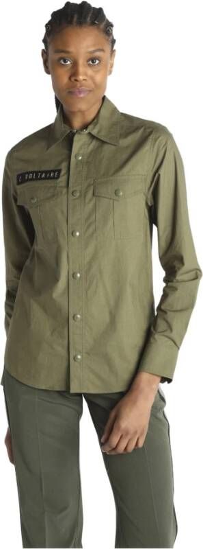 Zadig & Voltaire Longsleeve shirts Groen Dames