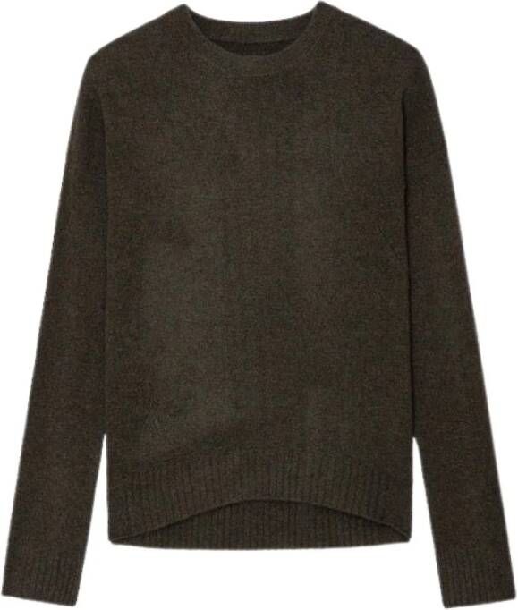 Zadig & Voltaire Round neck Knitwear , Groen, Dames