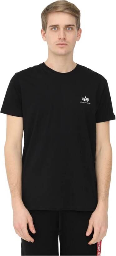 alpha industries T shirts , Zwart, Heren