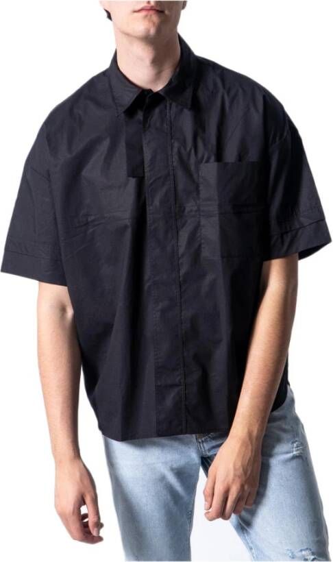 Antony Morato Korte mouwen Overhemden Zwart Heren