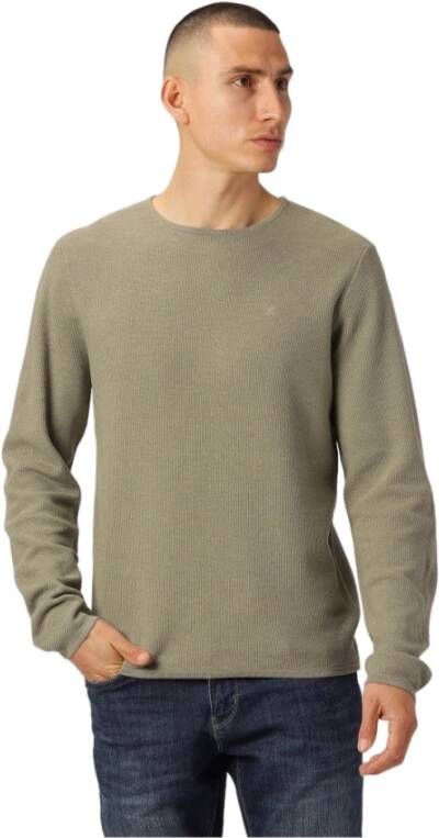 Clean Cut Triicc lauritz crew brei , Groen, Heren
