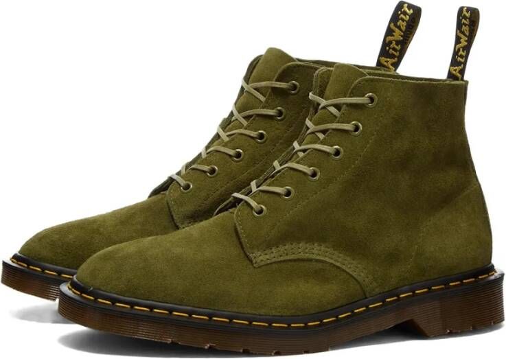 Dr Martens Enkel laarzen Dr. Martens, Groen, Heren