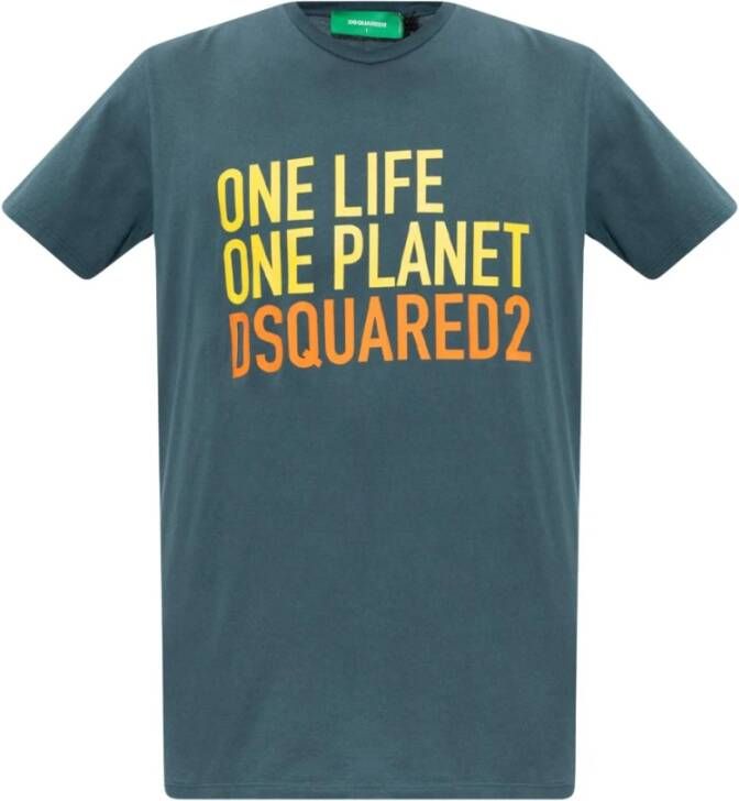 Dsquared2 Olop Cool T shirt met logoprint