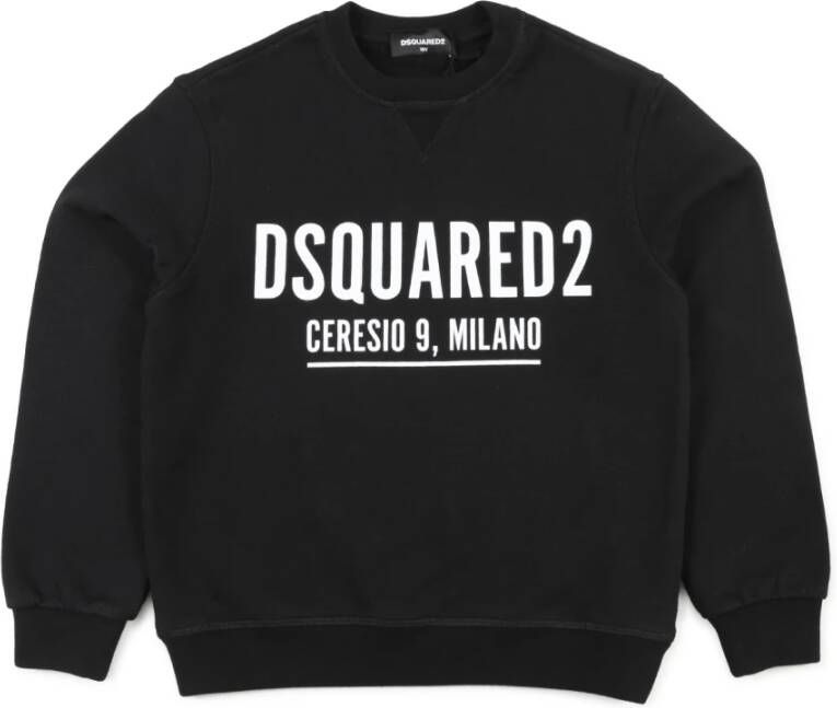 Dsquared2 Sweatshirts , Zwart, Unisex