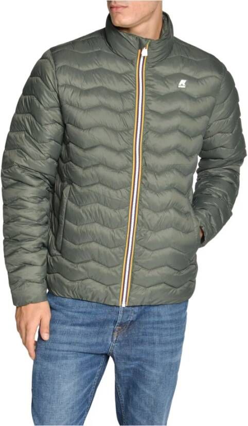 K-way K Way Gewatteerde jassen Groen Heren