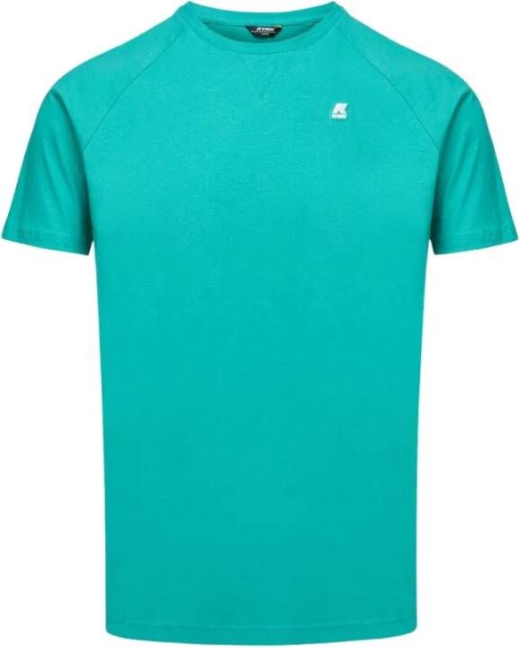 K-way T shirts K Way, Groen, Heren