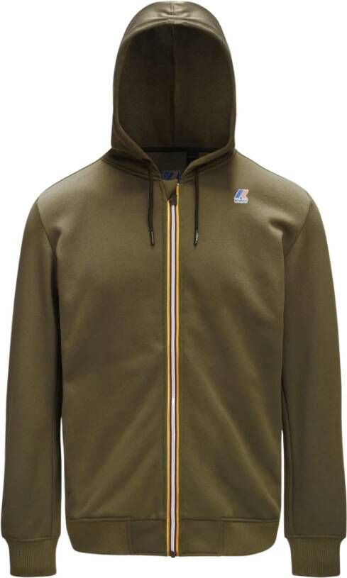 K-way K Way Truien & Vesten Groen Heren