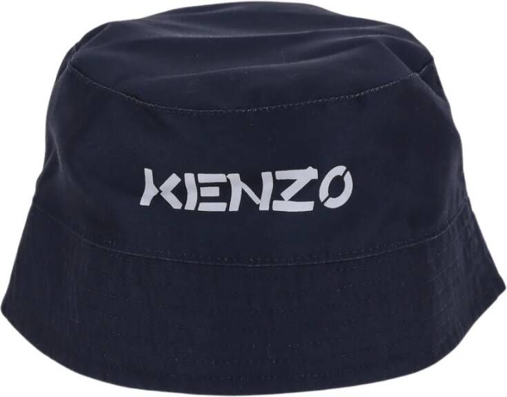 Kenzo Reversible bucket hat , Blauw, Unisex