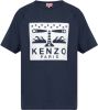 Kenzo Lighthouse slim fit T shirt met front en backprint online kopen