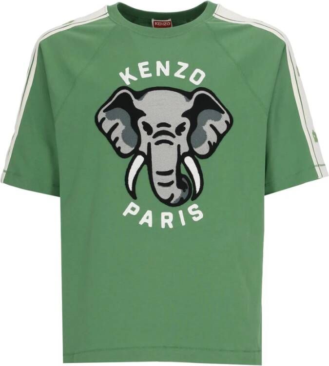 Kenzo T shirts en polos , Groen, Heren