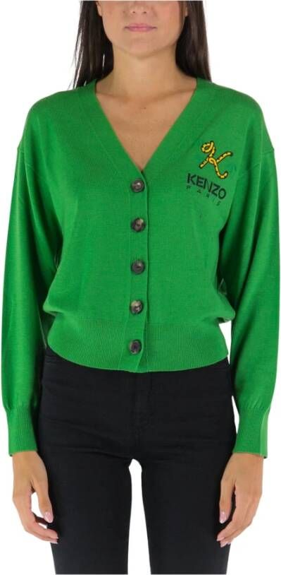 Kenzo Gebreide kleding , Groen, Dames