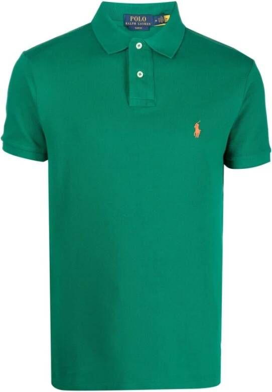 Ralph Lauren Poloshirt , Groen, Heren