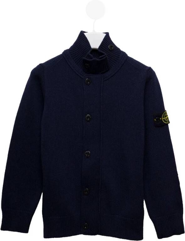 Stone Island Vesten Blauw Heren