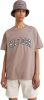 Tommy Hilfiger Taupe T shirt Hilfiger Arch Casual Tee online kopen