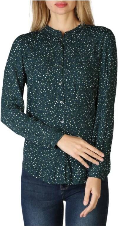 Tommy Hilfiger Longsleeve shirts Groen Dames