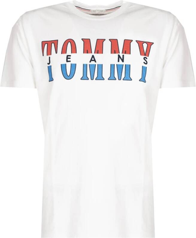Tommy Hilfiger T shirt met logoborduring