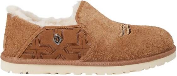 Ugg Kenton Embroidered Shoes , Bruin, Heren