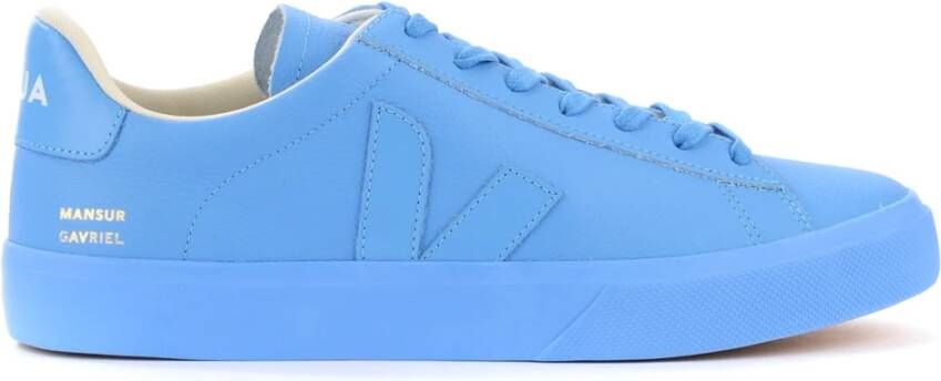 Veja Campo Sneakers Chromefree Leather , Blauw, Dames