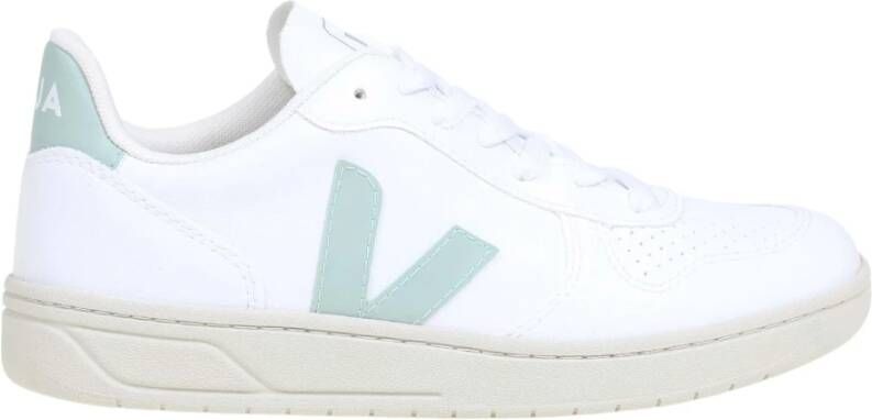 Veja V 10 sneaker met suè, de details